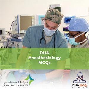 DHA Anesthesiology MCQs