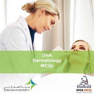 DHA Dermatology MCQs