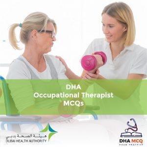 DHA Occupational Therapist MCQs