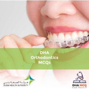 DHA Orthodontics MCQs