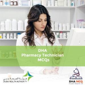 DHA Pharmacy Technician MCQs