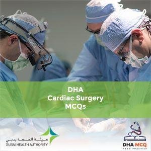 DHA Cardiac Surgery MCQs