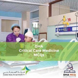 DHA Critical Care Medicine MCQs