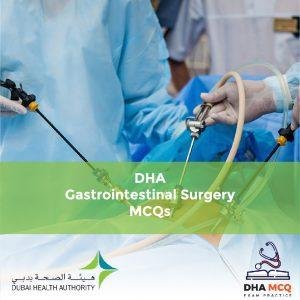 DHA Gastrointestinal Surgery MCQs