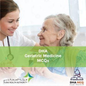 DHA Geriatric Medicine MCQs