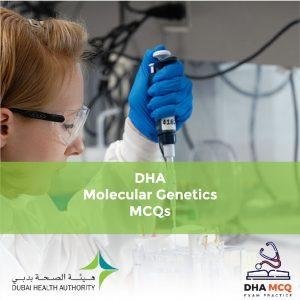 DHA Molecular Genetics License Exam MCQs