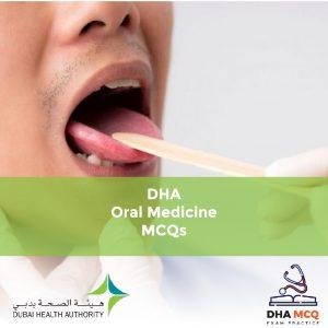 DHA Oral Medicine MCQs