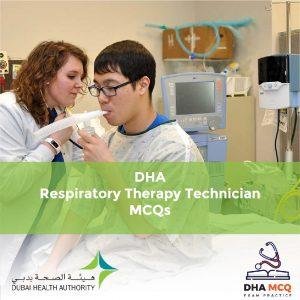 DHA Respiratory Therapy Technician MCQs