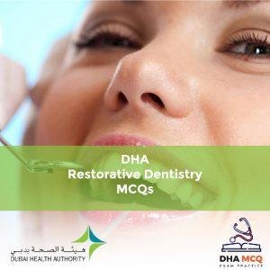 DHA Restorative Dentistry MCQs