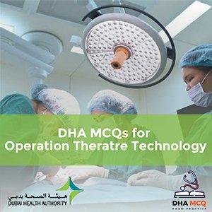 DHA MCQs for Operation Theatre Technology