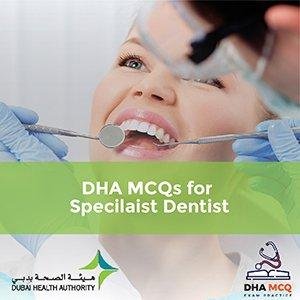 DHA MCQs for Specialist Dentist