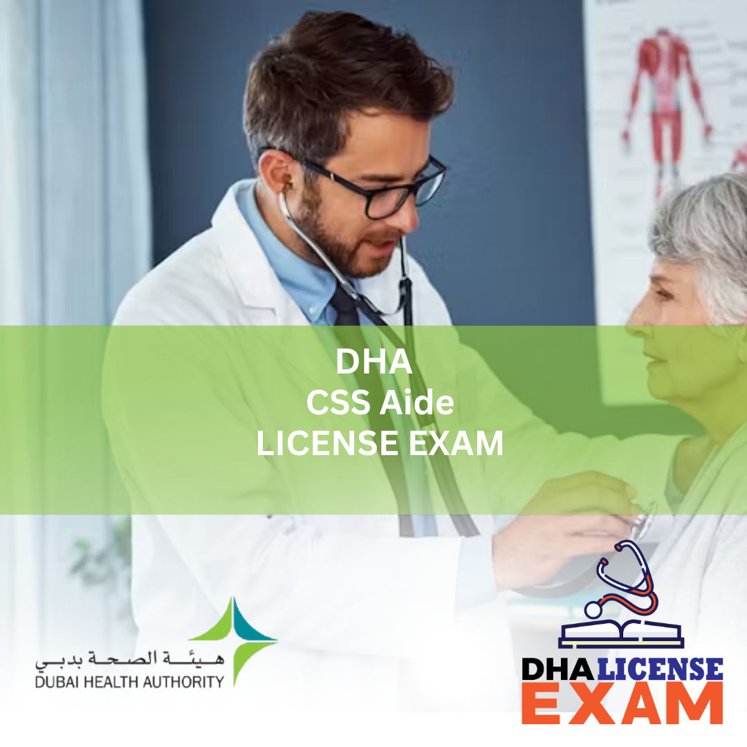 DHA CSS AIDE LICENSE EXAM MCQs