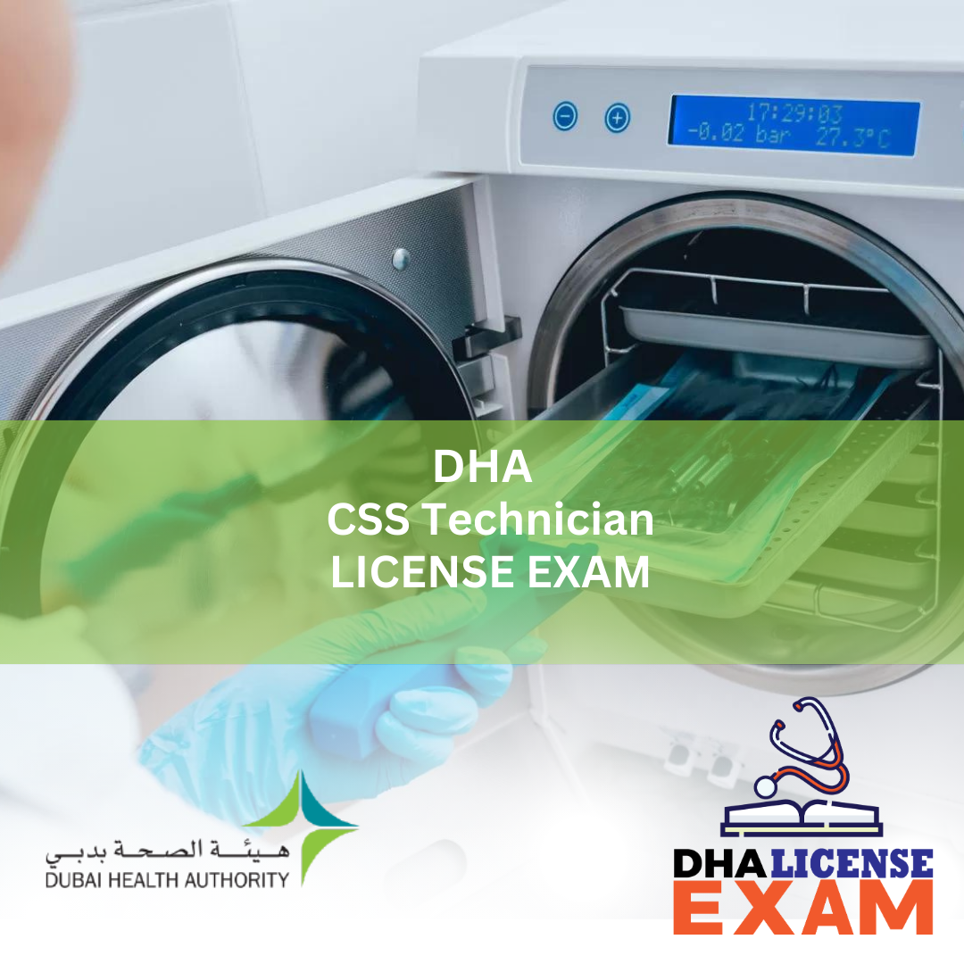 DHA CSS TECHNICIAN LICENSE EXAM MCQS