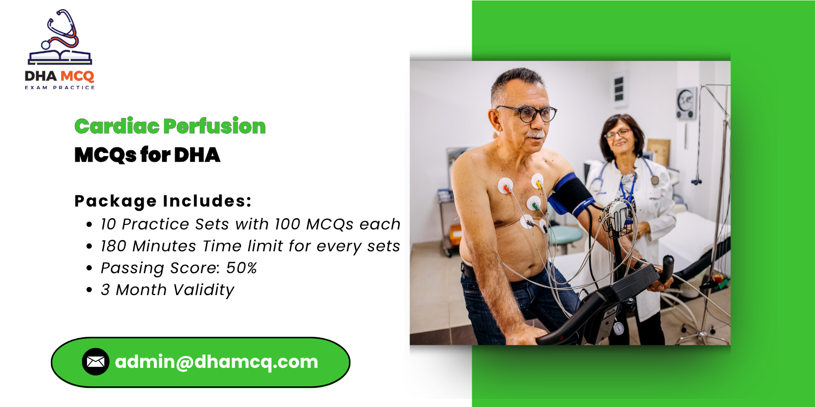 Cardiac Perfusion MCQs for DHA