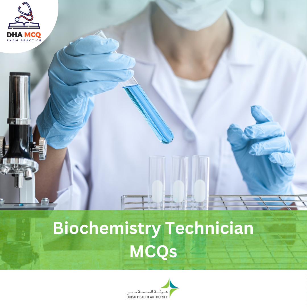 DHA Biochemistry Technician Exam MCQs