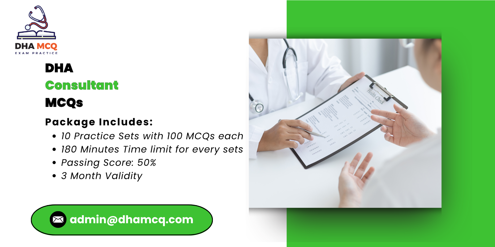 DHA Consultant MCQs