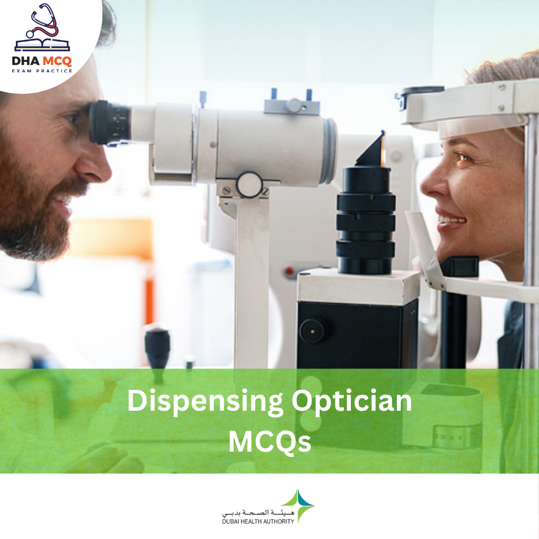 DHA Dispensing Optician MCQs