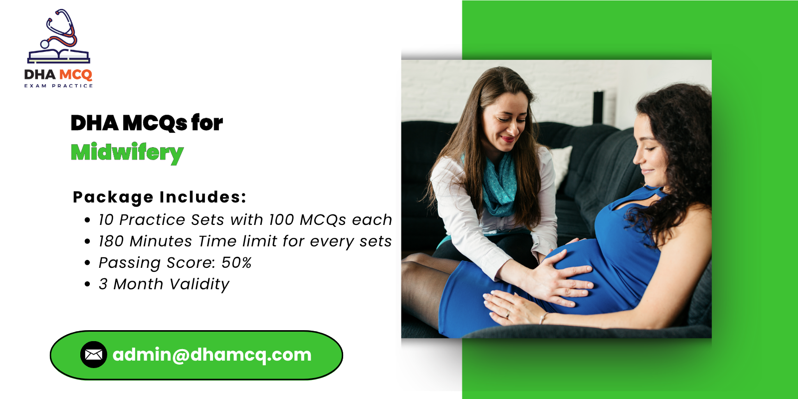 DHA MCQs for Midwifery