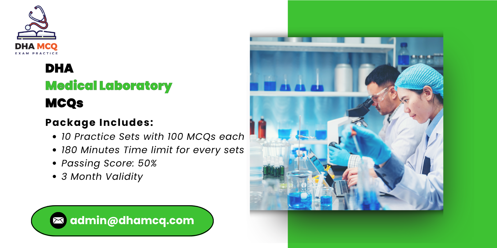 DHA medical laboratory MCQs