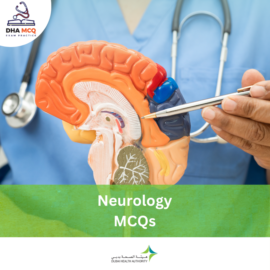 DHA Neurology MCQs