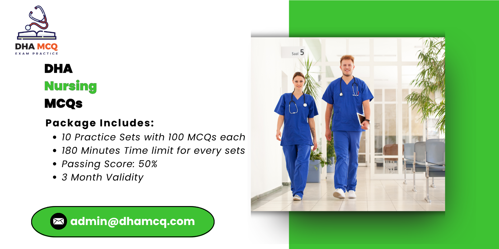 DHA nursing MCQs