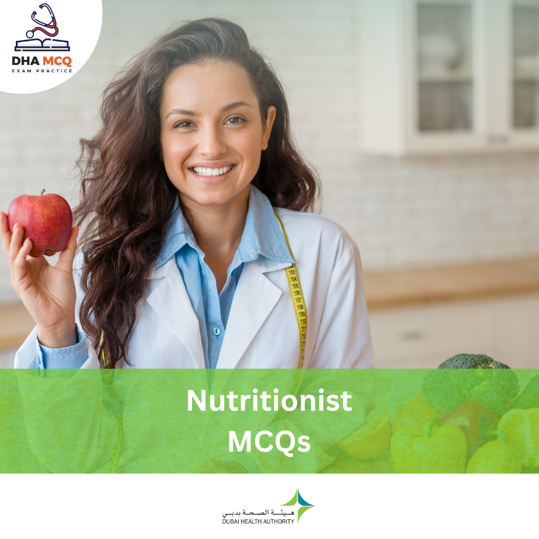 DHA Nutritionist MCQs