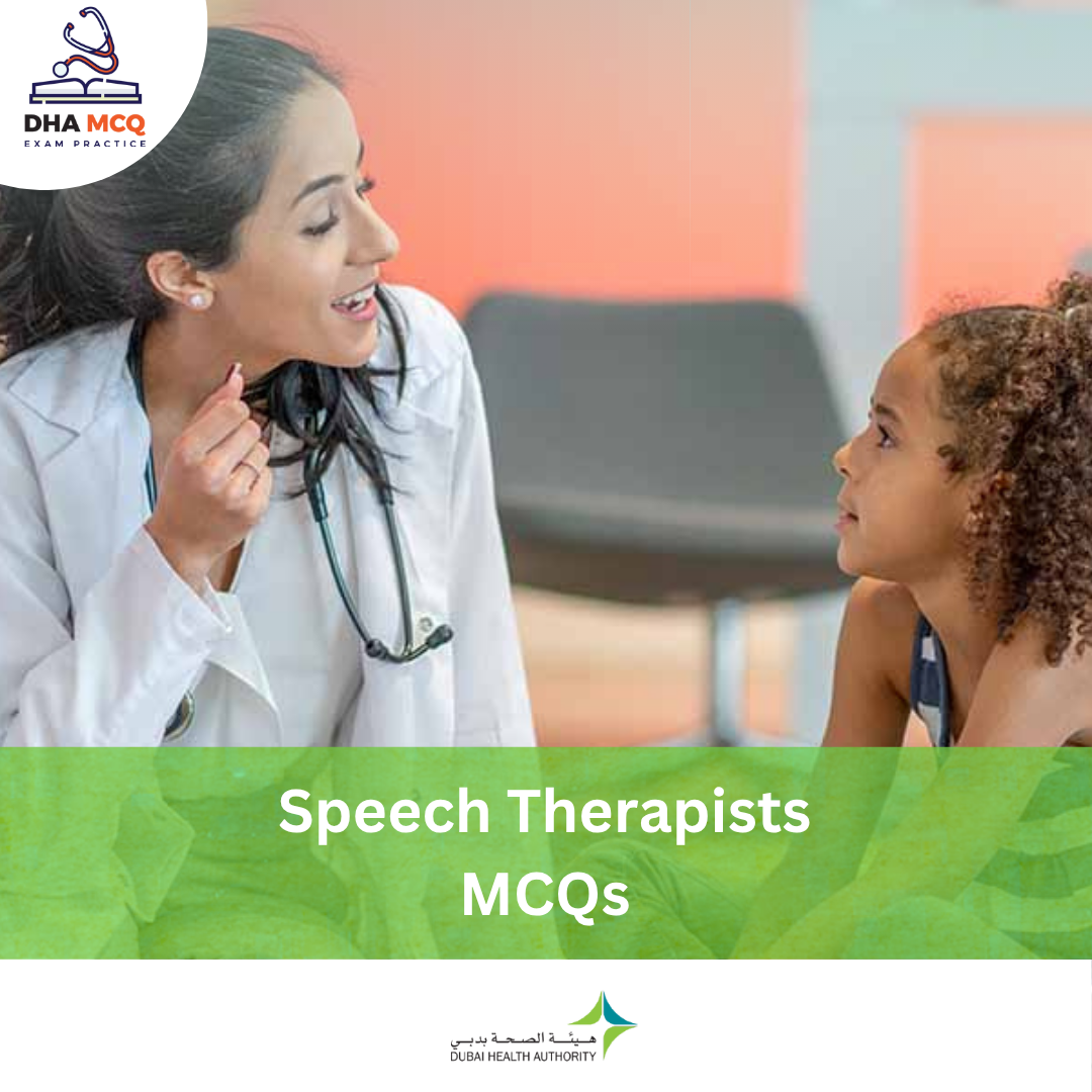 DHA Speech Therapists MCQs