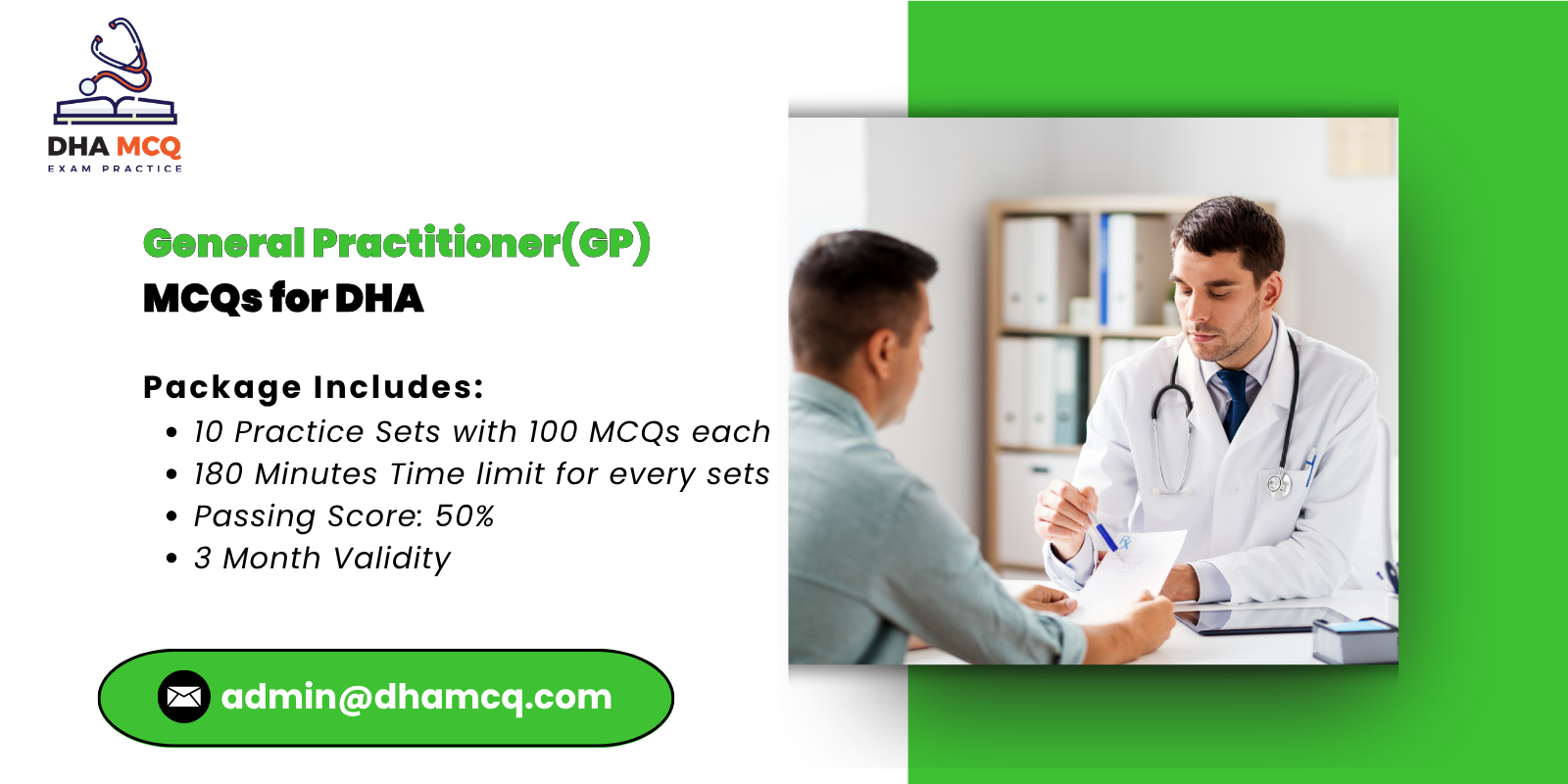 General Practitioner (GP) MCQs for DHA