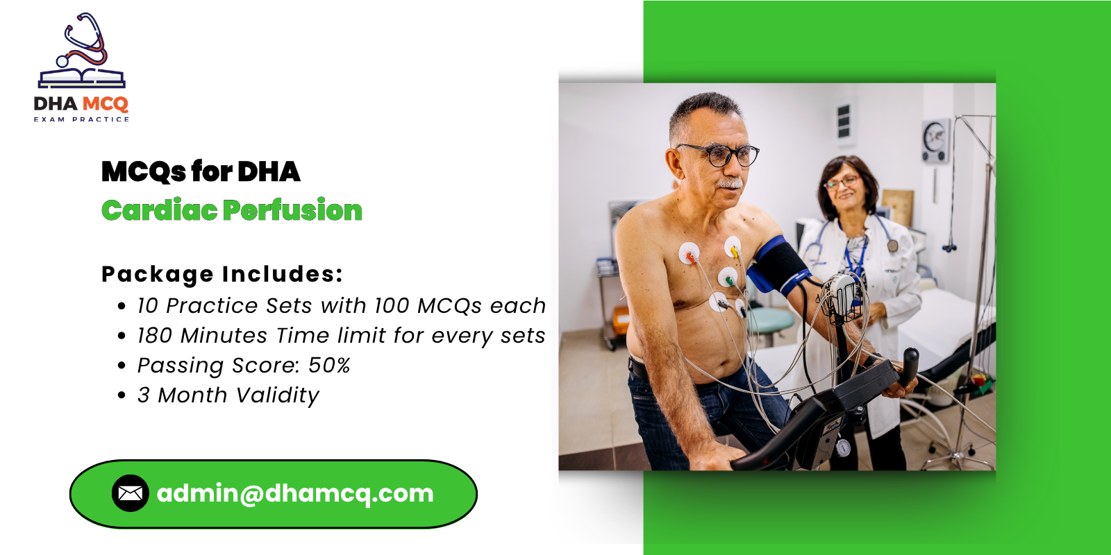 MCQs for DHA Cardiac Perfusion