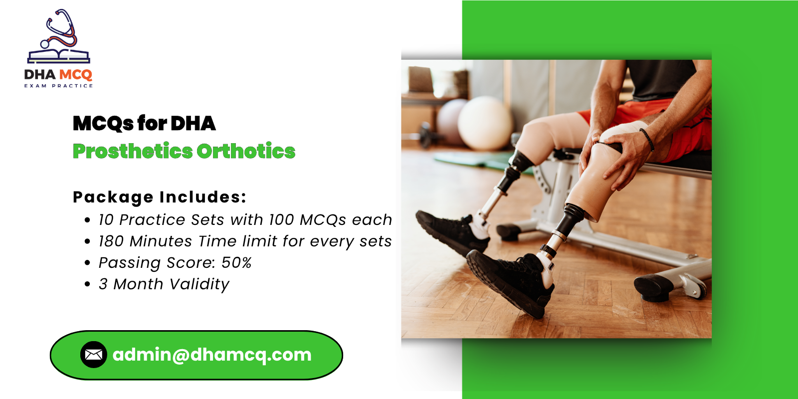 MCQs for DHA Prosthetics & Orthotics