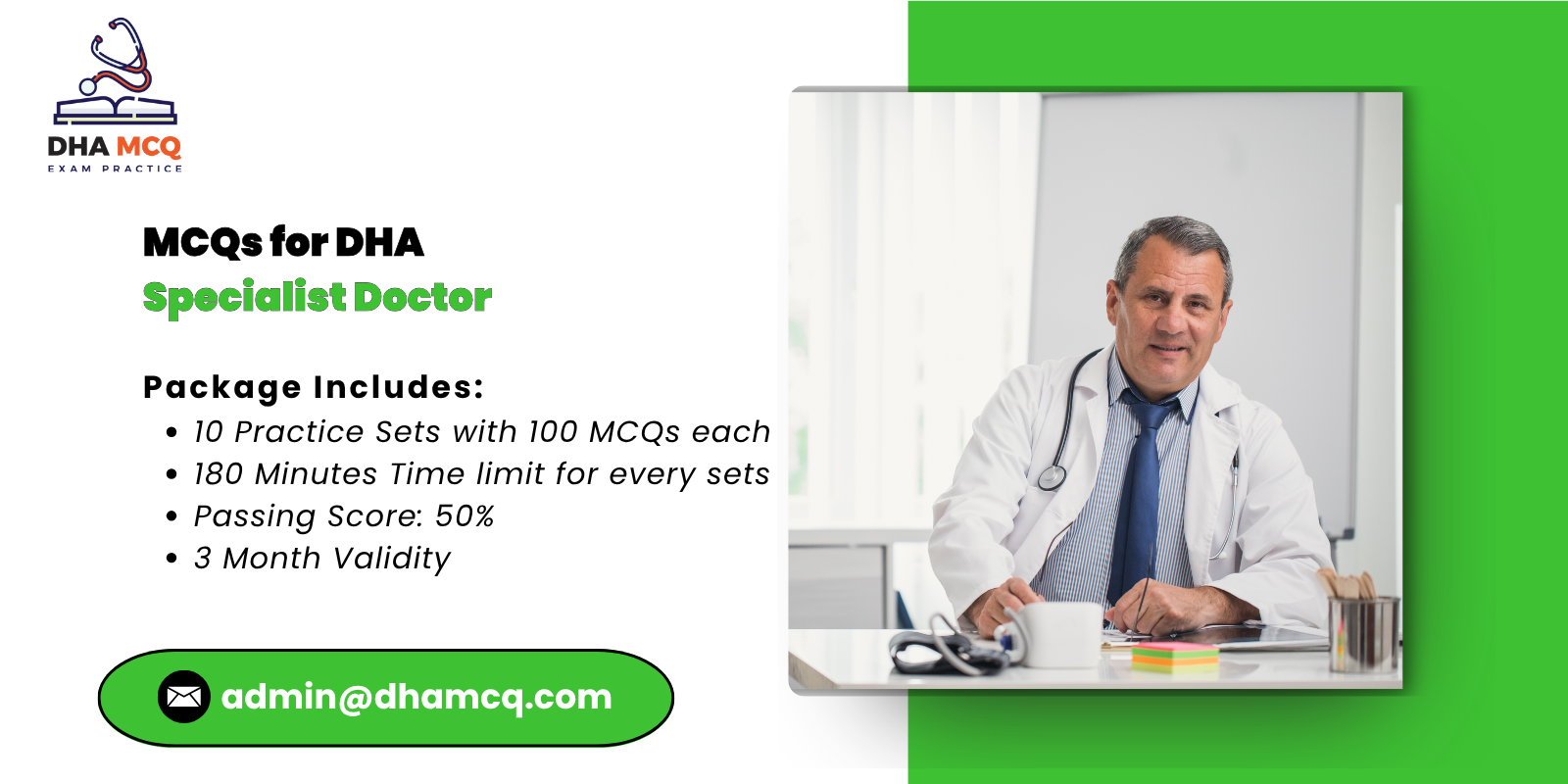 MCQs for DHA Specialist Doctor