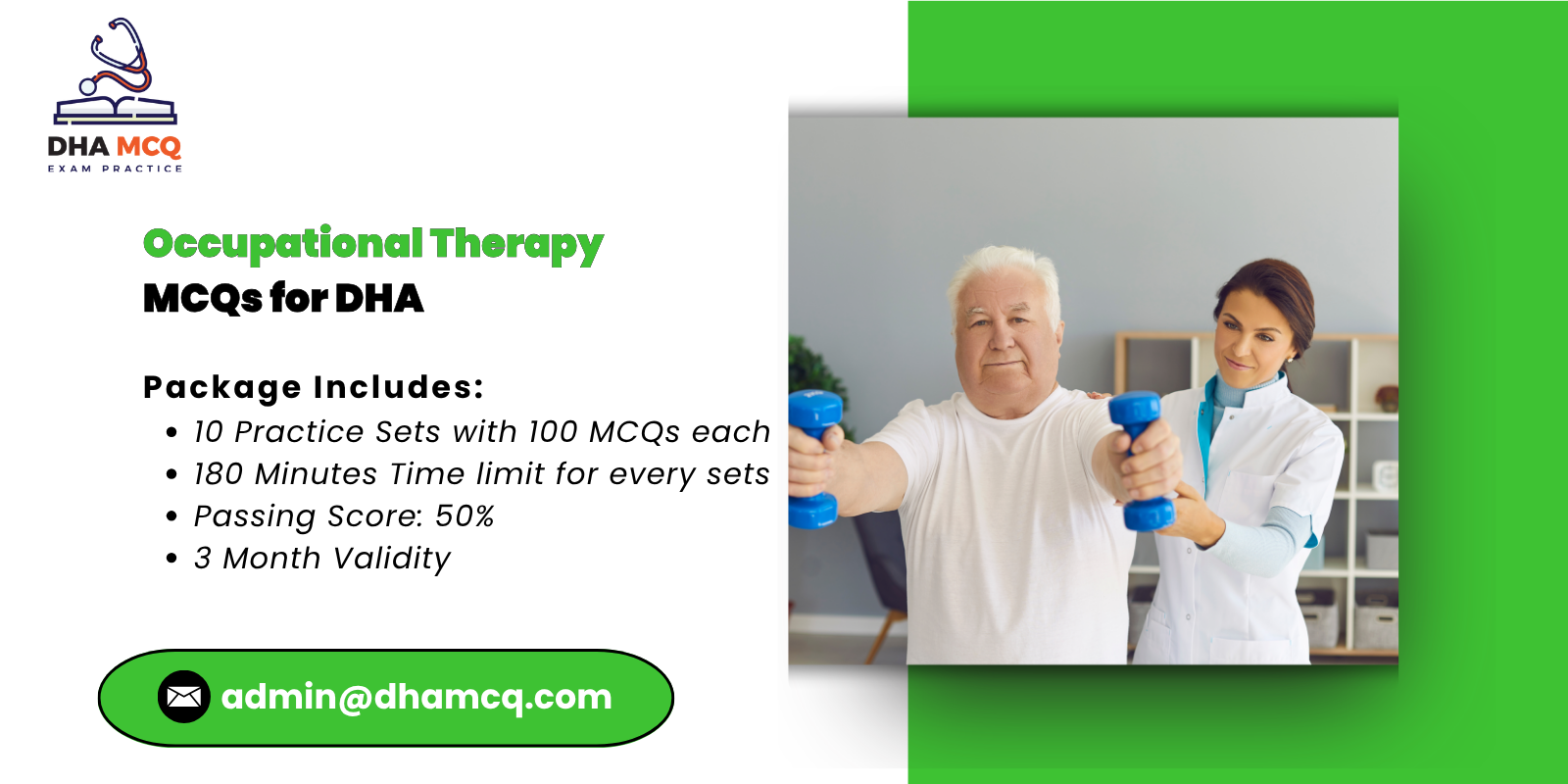 Occupational Therapy MCQs for DHA