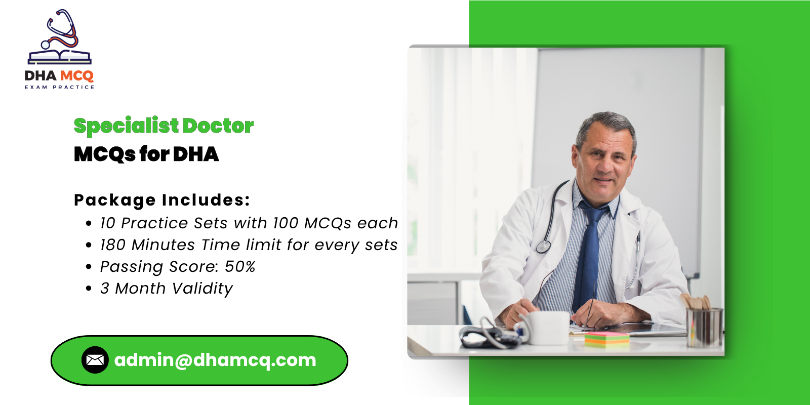 Specialist Doctor MCQs for DHA