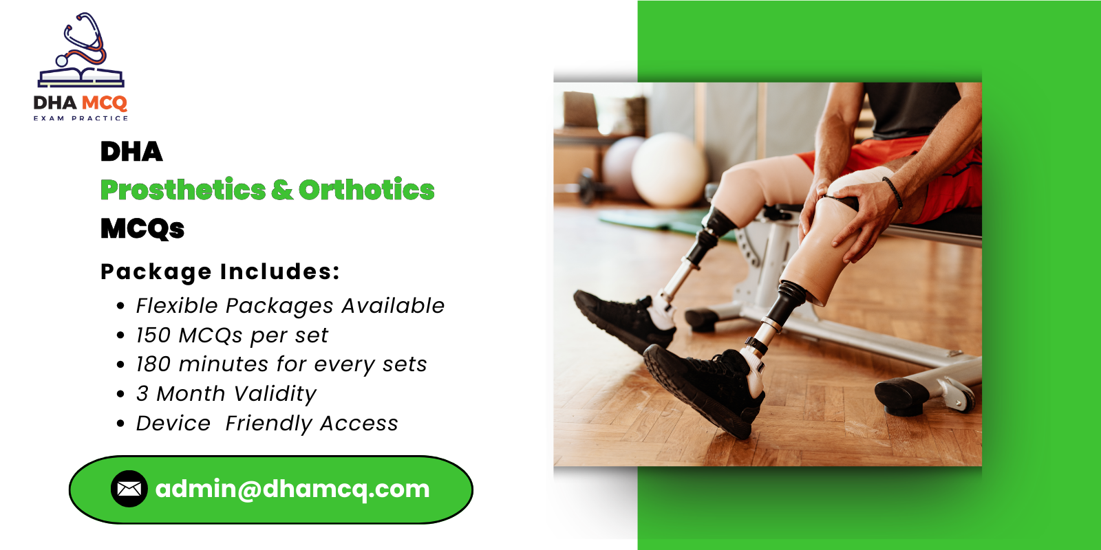 DHA Prosthetics Orthotics MCQs