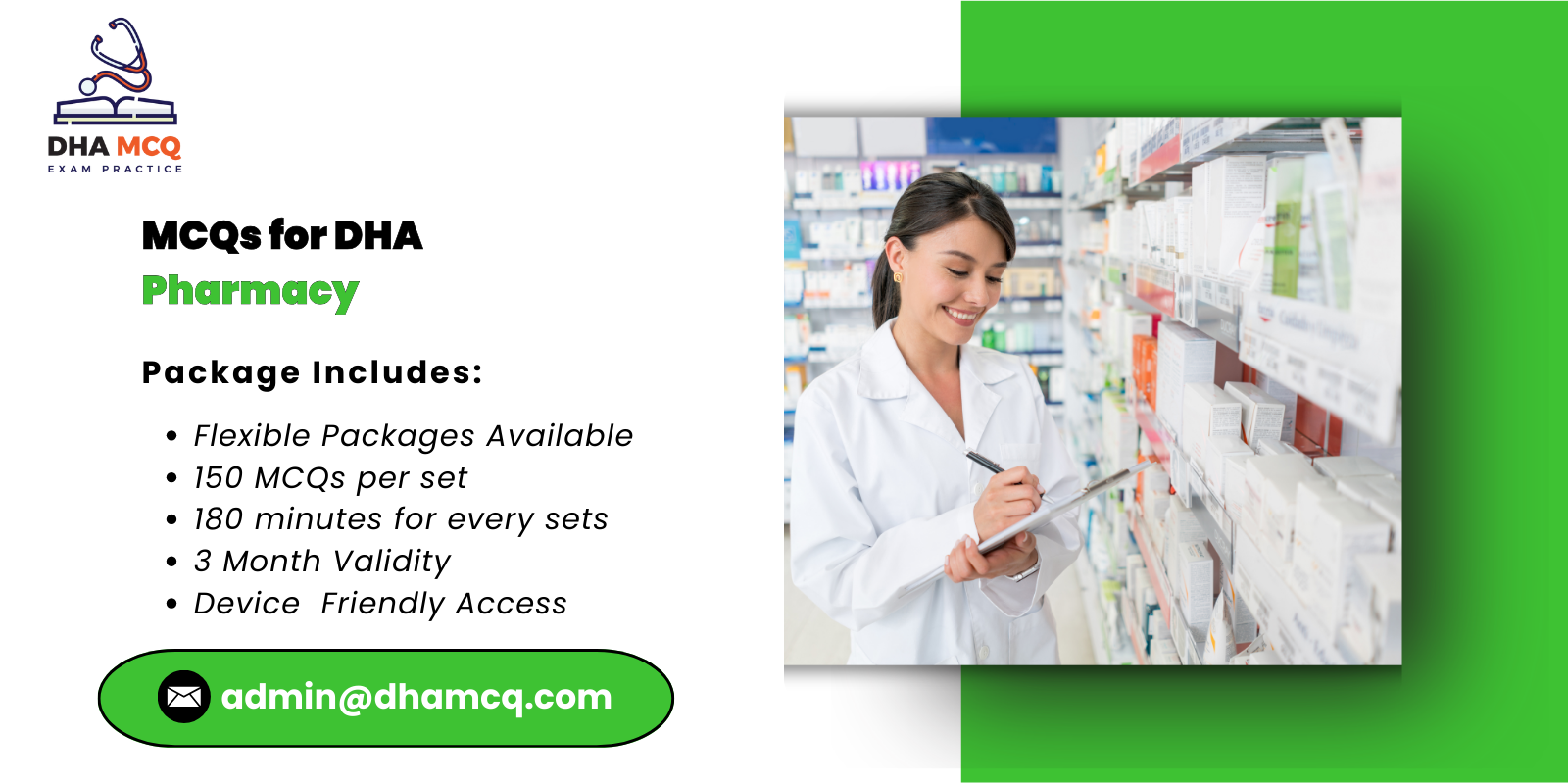 MCQs for DHA Pharmacy