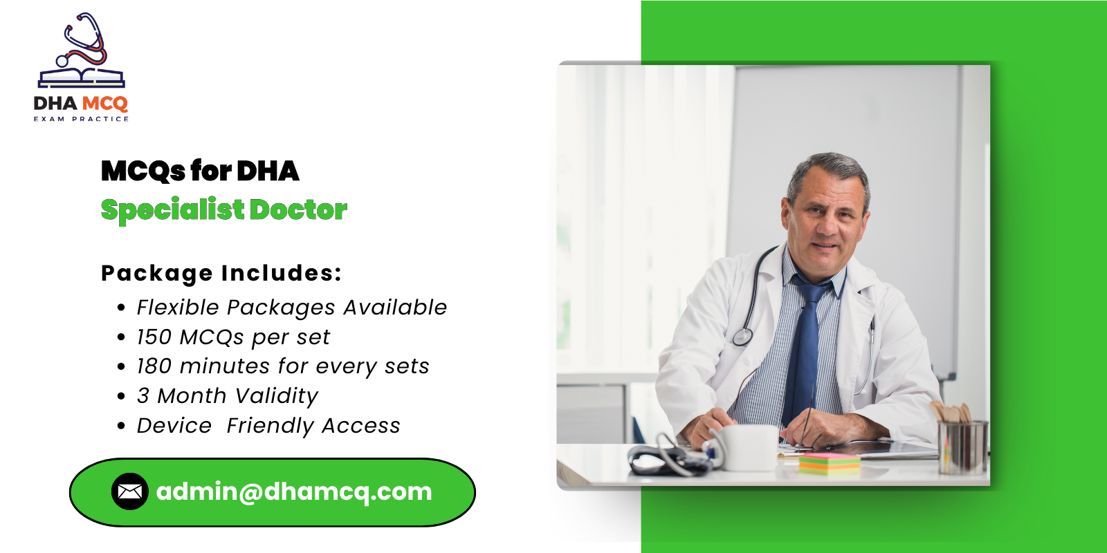 MCQs for DHA Specialist Doctor