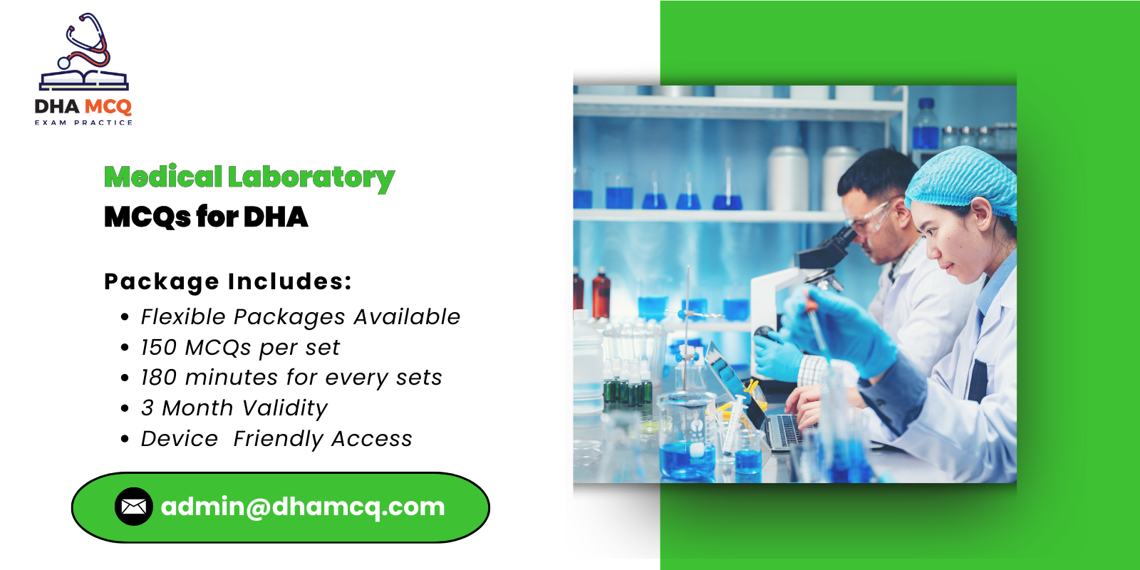 Medical Laboratory MCQs for DHA