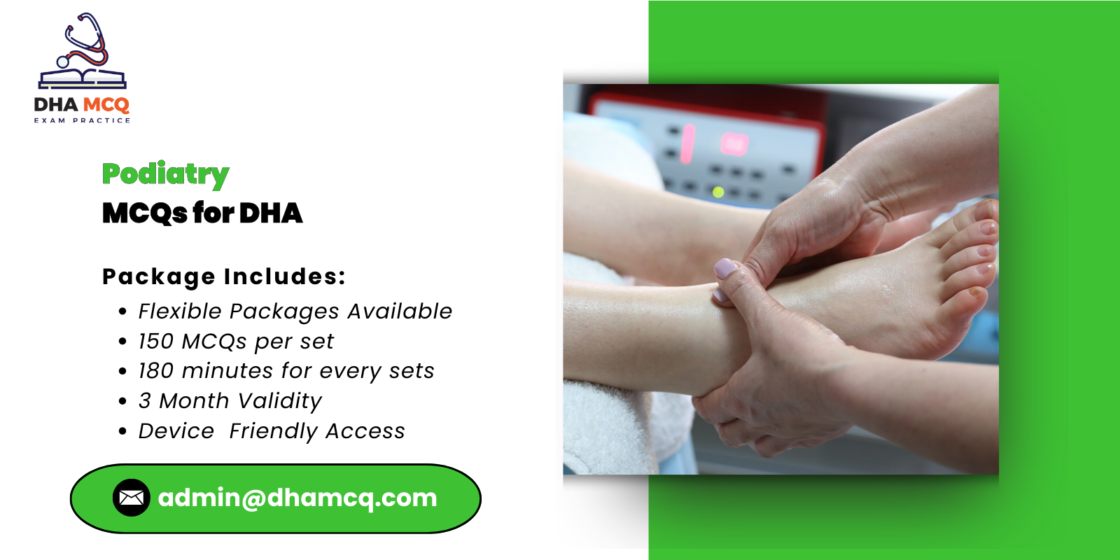 Podiatry MCQs for DHA